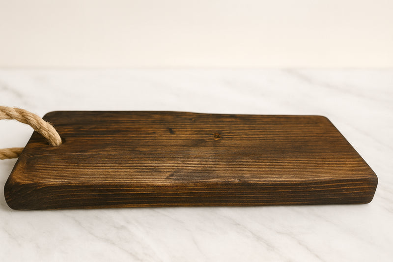 Rustic Dark Wooden Board – Farmhouse Décor