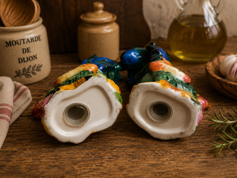 Vintage Ceramic Cockerel Salt & Pepper Pots