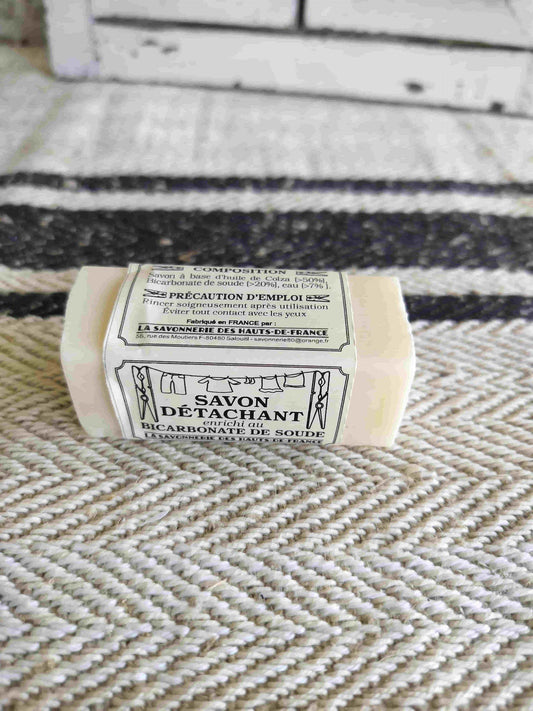 Natural French Soap Bar for laundry stain removal