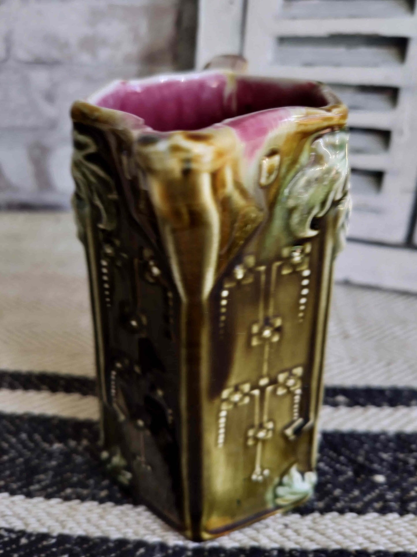 Antique French Onnaing #780 Pitcher c.1910