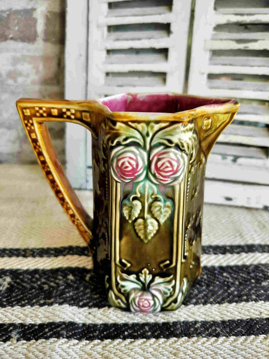 Antique French Onnaing #780 Pitcher c.1910