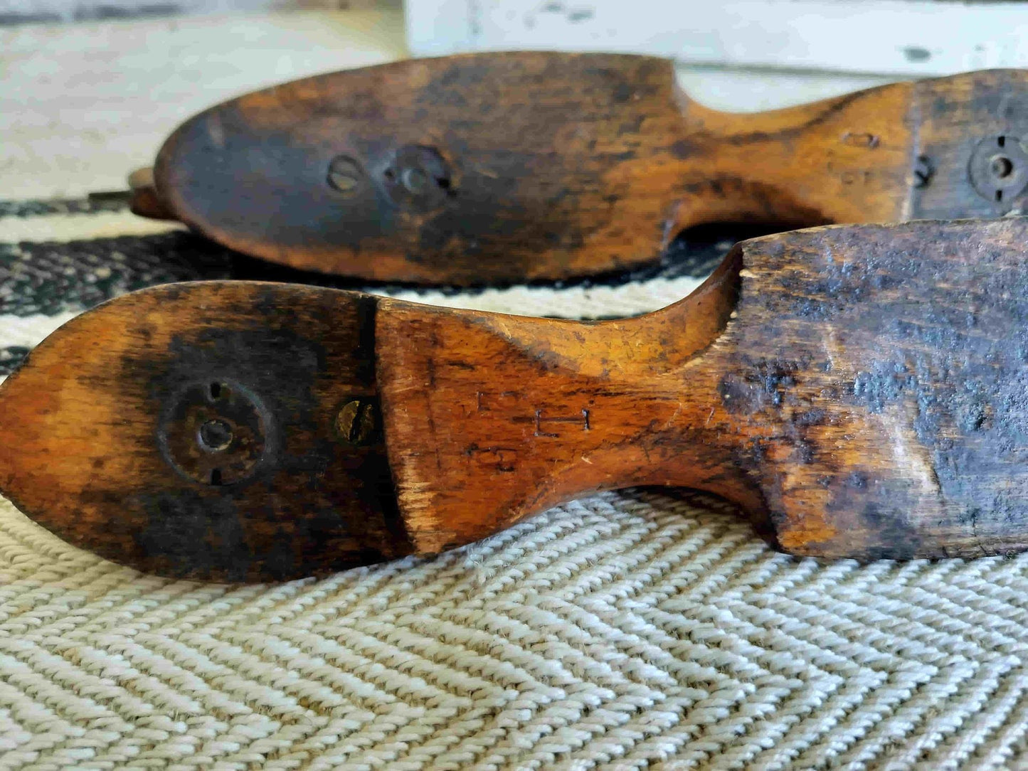 Antique J Noorman Denham Ice Skates