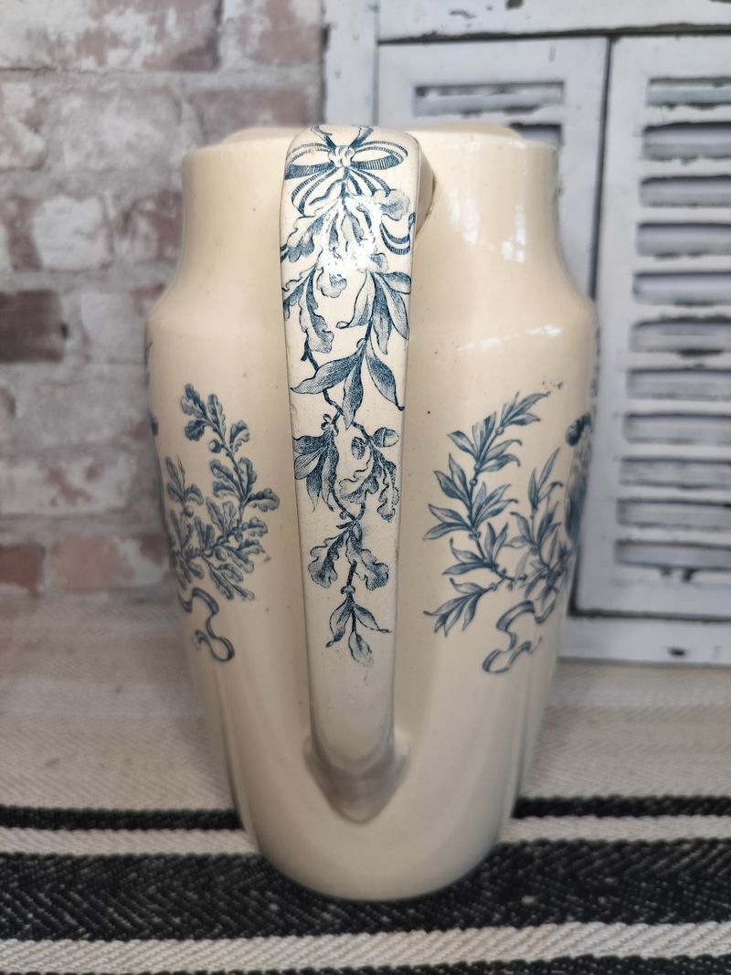 Antique French Jug / Pitcher depicting images from the First World War