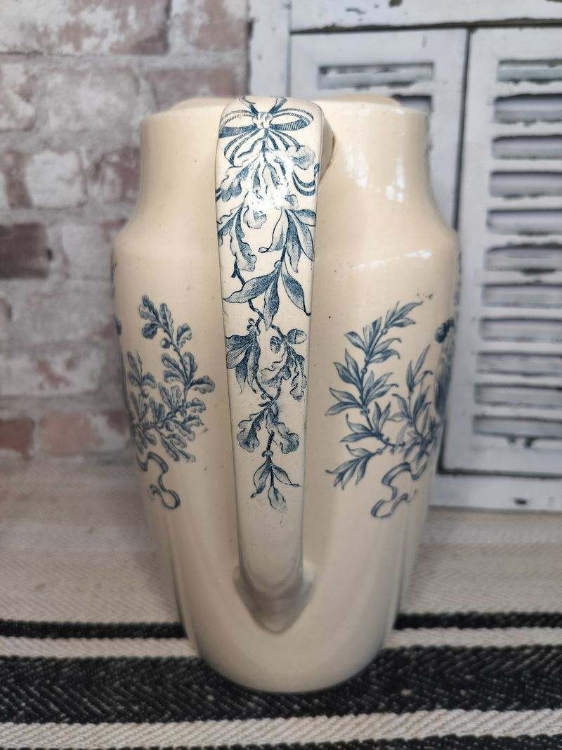 Antique French Jug / Pitcher depicting images from the First World War