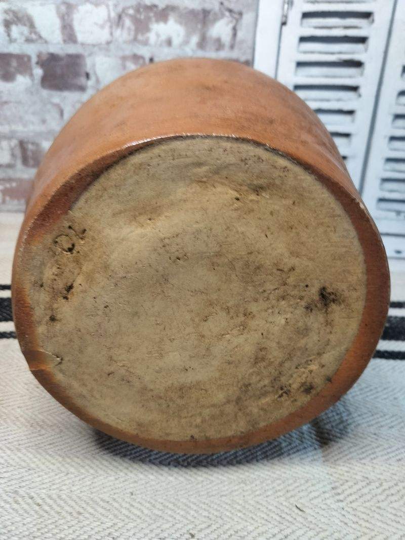 Antique 1930's Large French Glazed Stoneware Jug