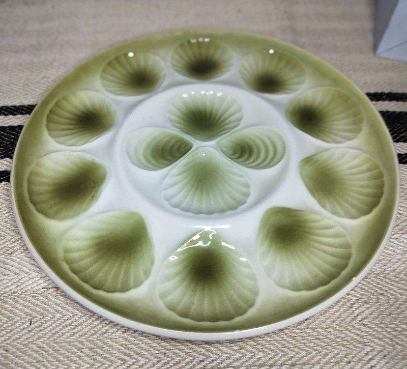 Moulin de Loups French Oyster Serving Plate c.1950