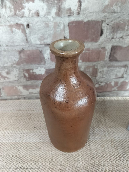 Vintage Glazed French Bottle