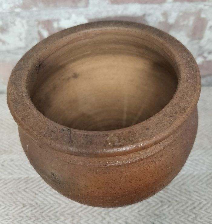 Antique French Urn-shaped Confit Pot