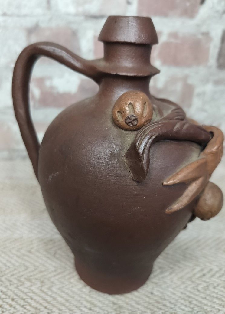 Vintage French Calvados Bottle