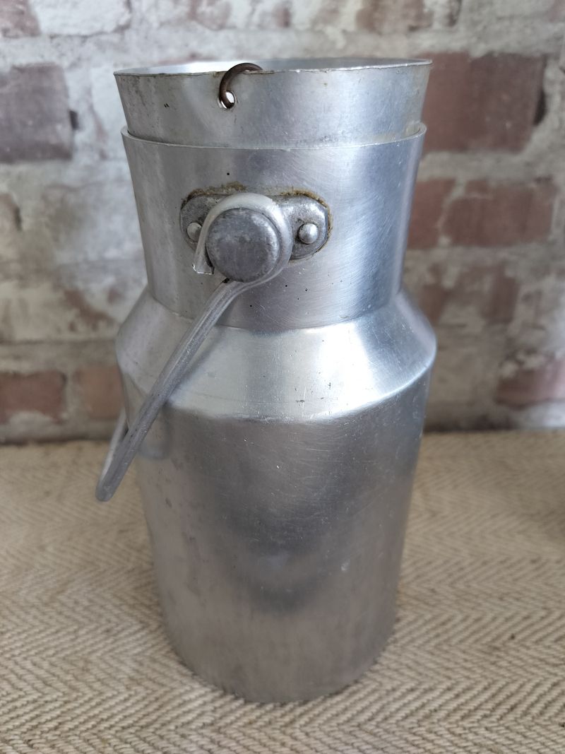 Small Vintage French Milk Churn