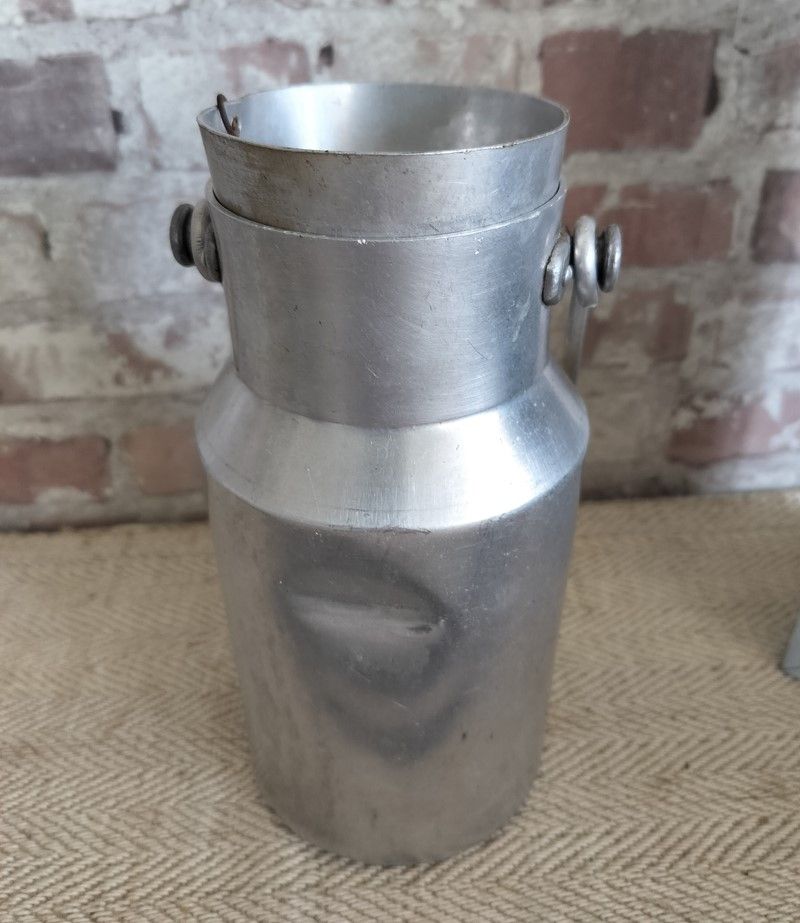 Small Vintage French Milk Churn