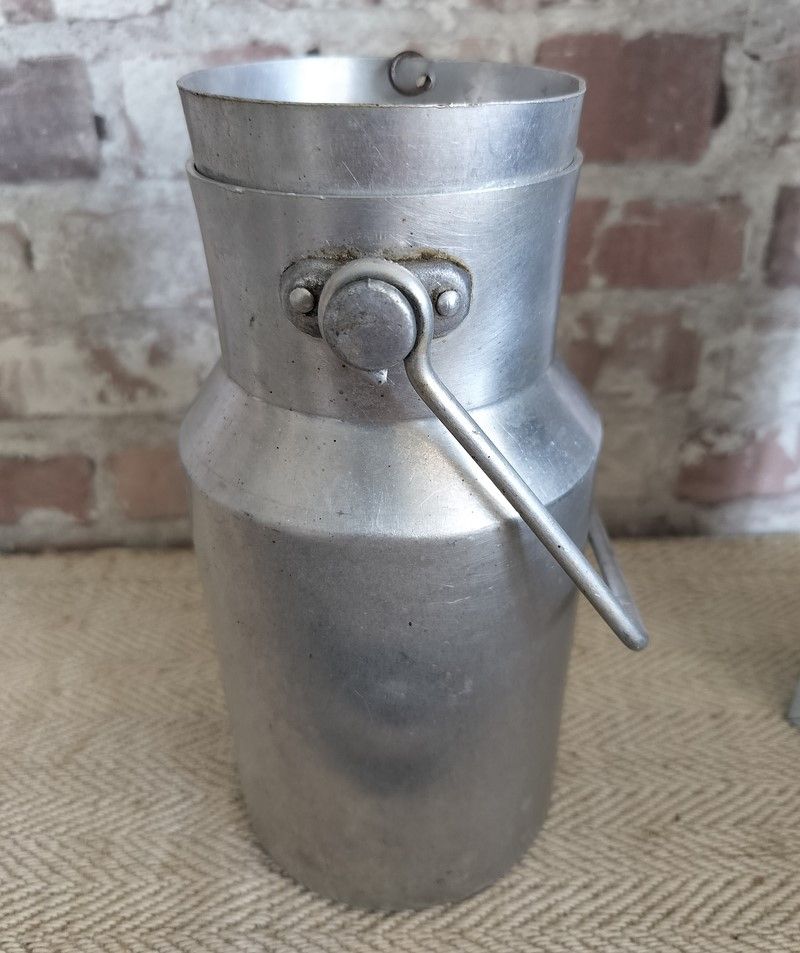 Small Vintage French Milk Churn