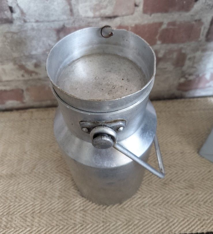 Small Vintage French Milk Churn
