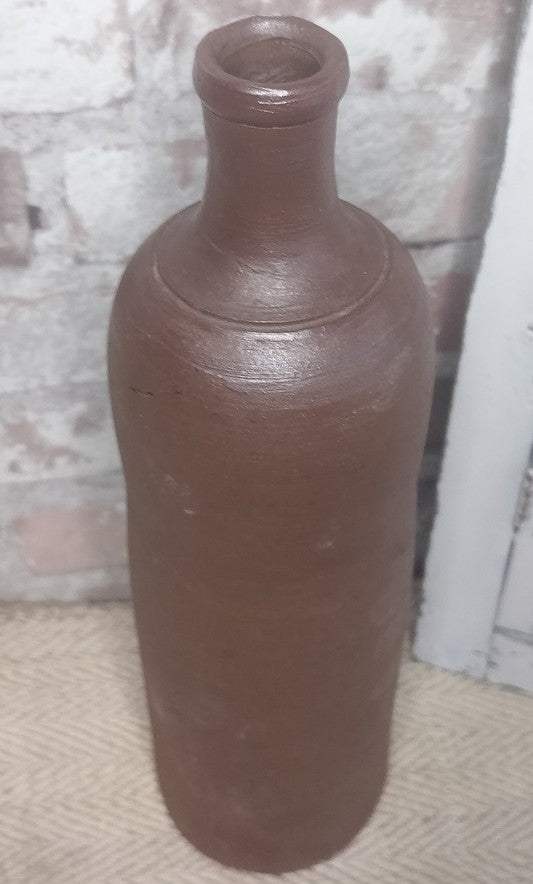 Antique French 19th century stoneware bottle