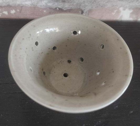 Vintage French faisselle cheese mould