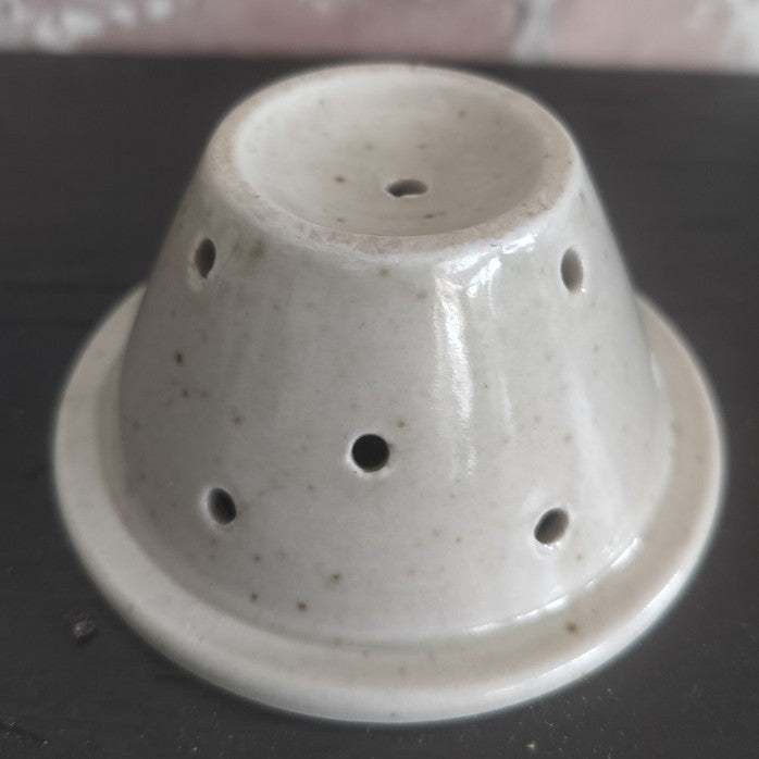 Vintage French faisselle cheese mould