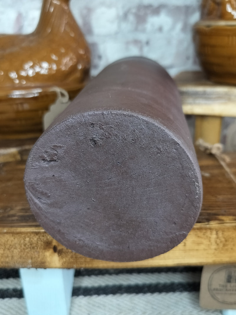 Antique French Stoneware Bottle - late 19th Century - The Little Brocante Shop