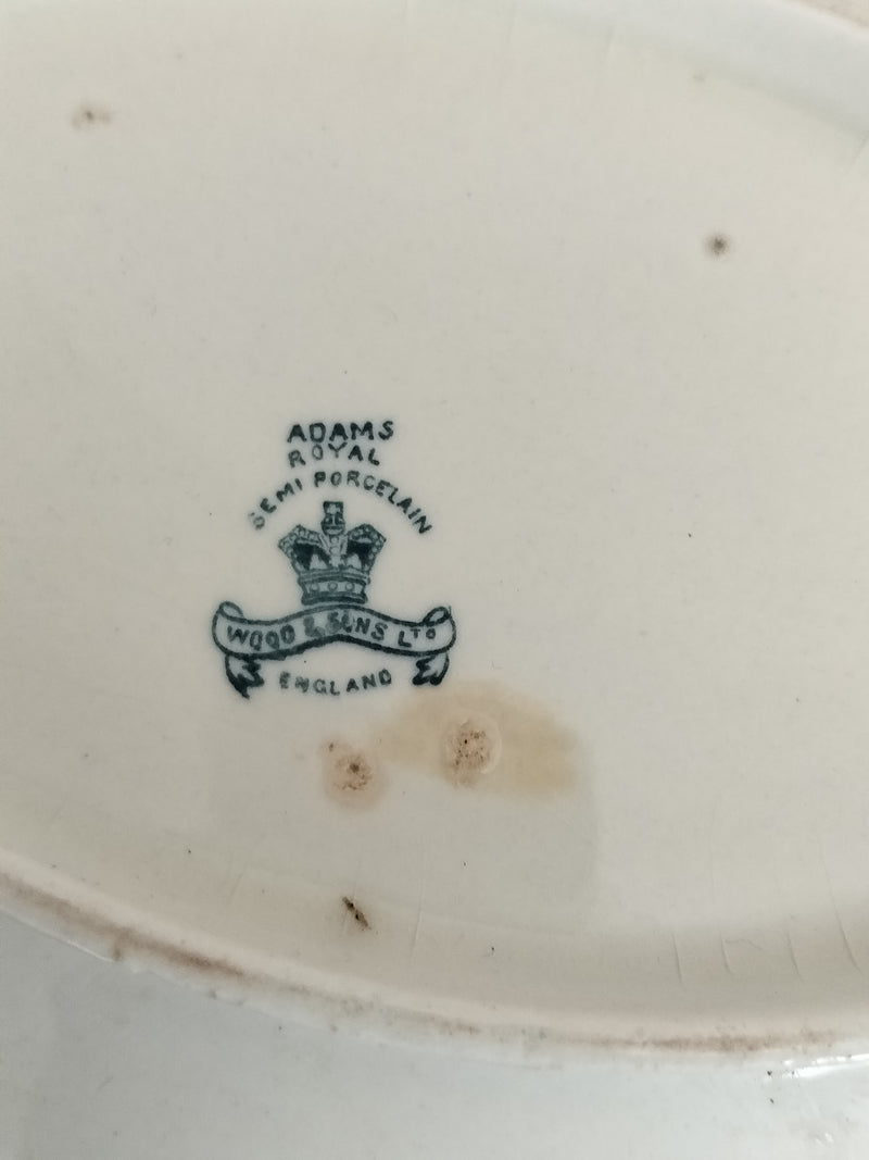 Antique Wood & Sons English Tureen – Blue and White Transferware