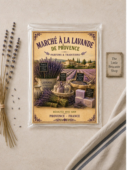 Marché à la Lavande de Provence – Vintage French Lavender Market, French Country
Provence
Rustic Farmhouse
Brocante
Cottagecore
French Provincial
Mediterranean
Country Cottage
Rustic Chic
Vintage European
Traditional
Shabby Chic
Old World
Continental wall artwork.
