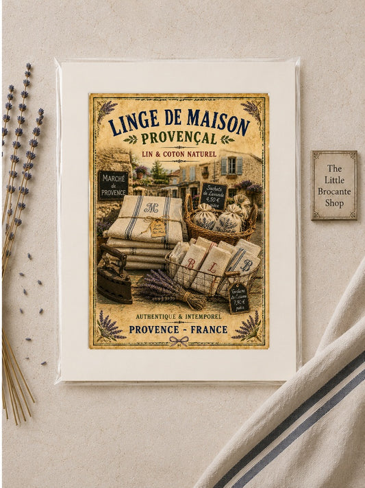 Linge de Maison Provençal – Vintage French Linen Market, French Country
Provence
Rustic Farmhouse
Brocante
Cottagecore
French Provincial
Country Cottage
Rustic Chic
Vintage European
Traditional
Shabby Chic
Old World
Continental
Timeless Country Style wall artwork.