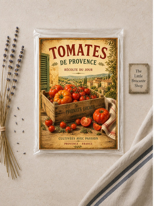 Tomates de Provence – Vintage French Tomato Market Print, French Country
Provence
French Provincial
Rustic Farmhouse
Mediterranean
Cottagecore
Brocante
Vintage European
Country Cottage
Rustic Chic
Traditional
Timeless Classic wall artwork.