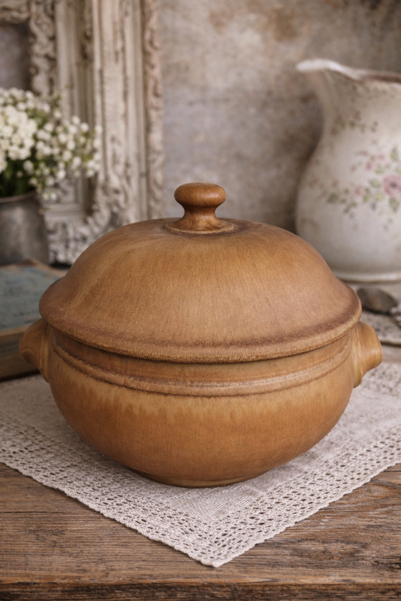 Vintage French Casserole Dish - The Little Brocante Shop