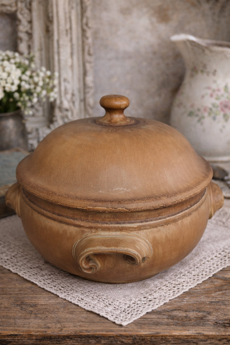 Vintage French Casserole Dish - The Little Brocante Shop