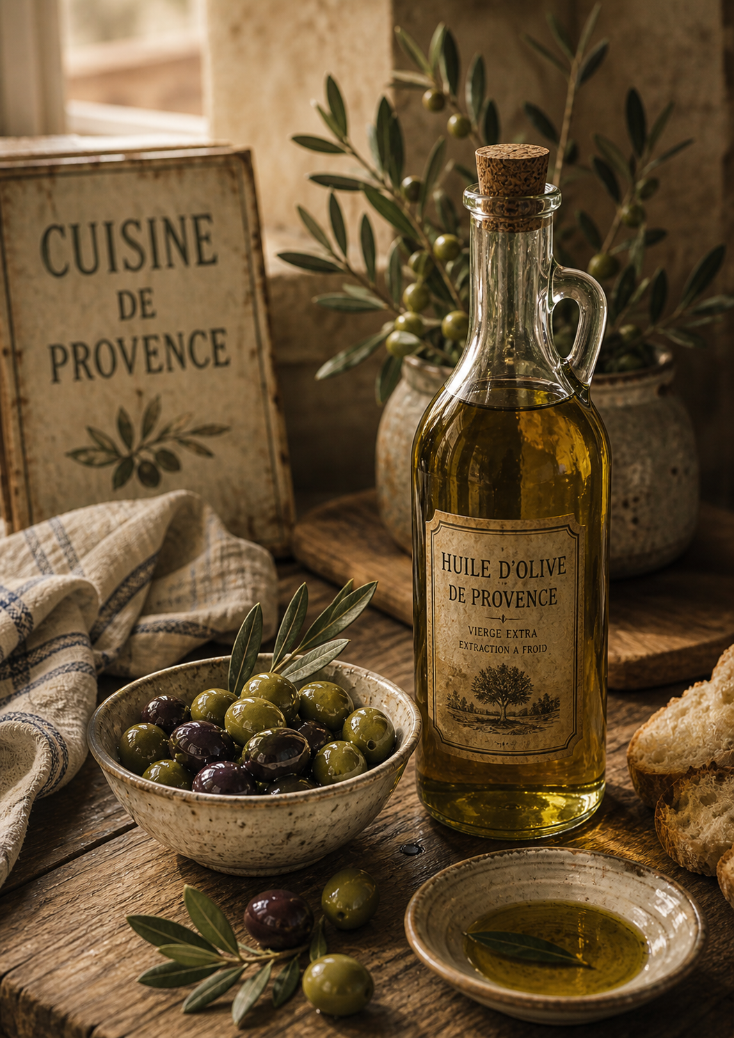 Set of 3 Provence Kitchen Prints - A3 Size - The Little Brocante Shop