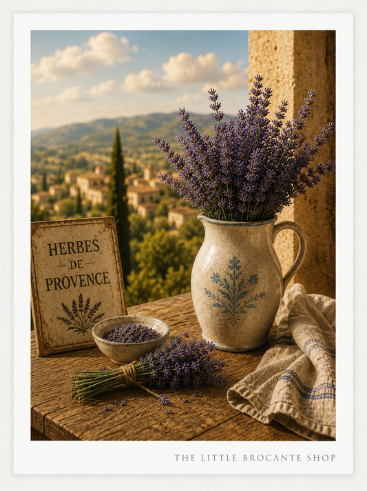 Herbes de Provence Print – French Country Wall Art