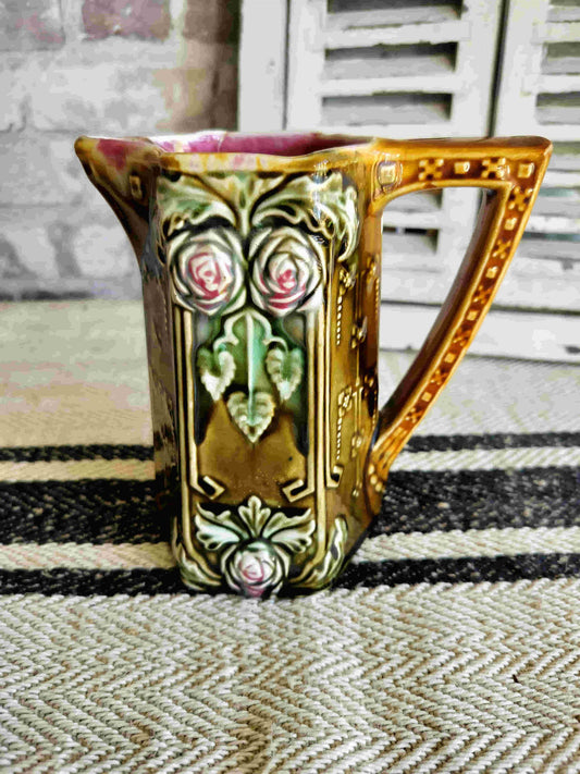 Antique French Onnaing #780 Pitcher c.1910