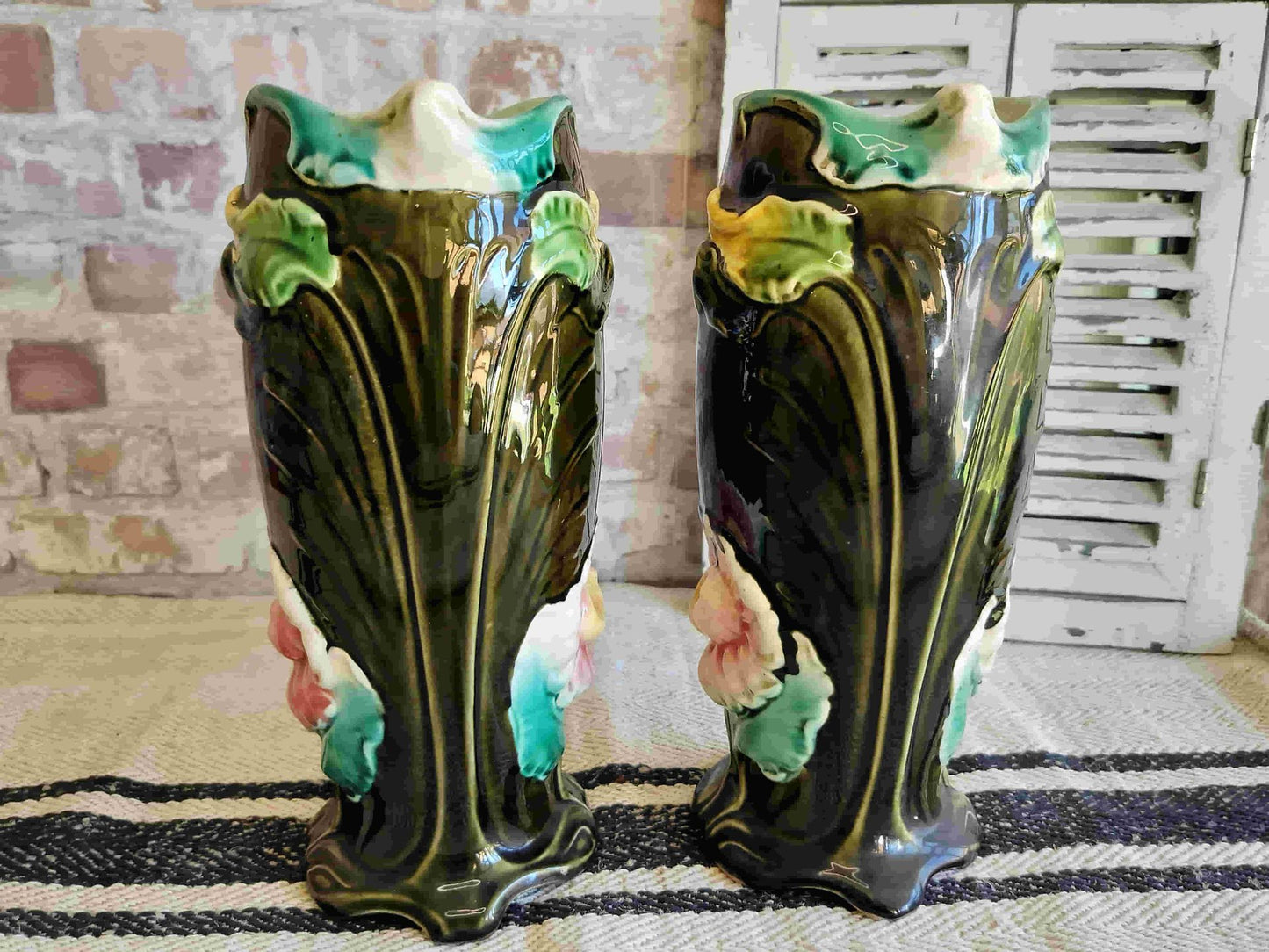 Gustav de Bruyn French Art Nouveau Vase