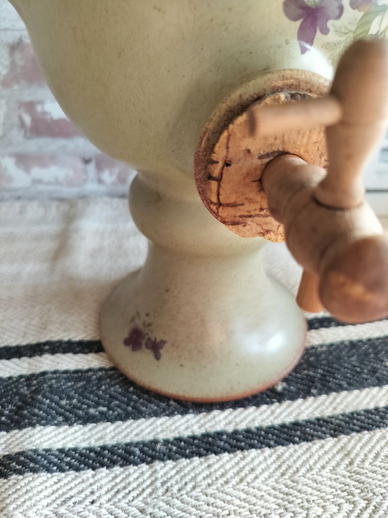 Vintage Stoneware Pastis & Water Fountain