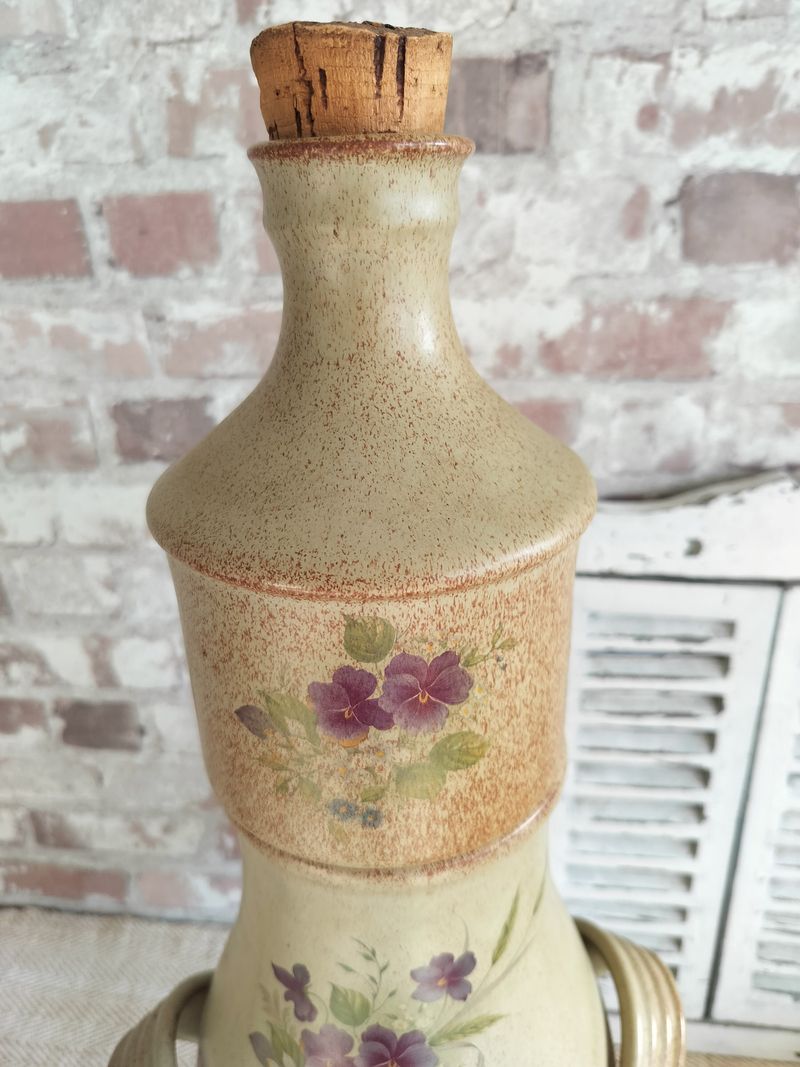 Vintage Stoneware Pastis & Water Fountain