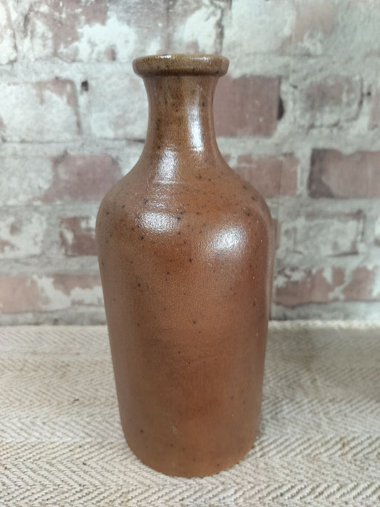 Vintage Glazed French Bottle