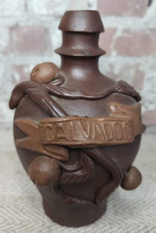 Vintage French Calvados Bottle