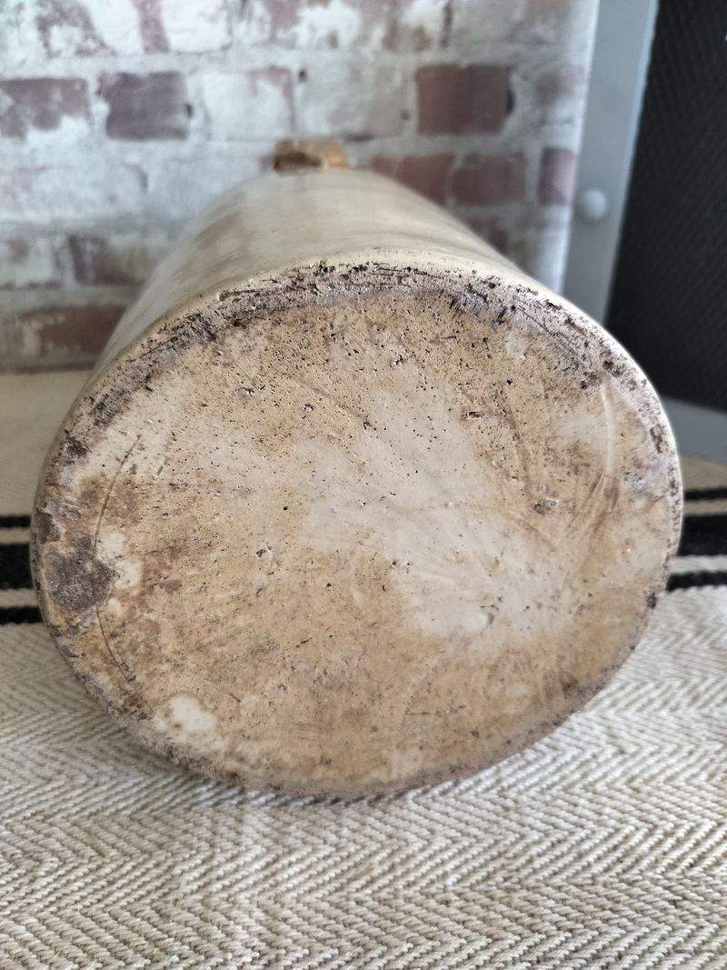 Antique Stoneware Flagon / Jug