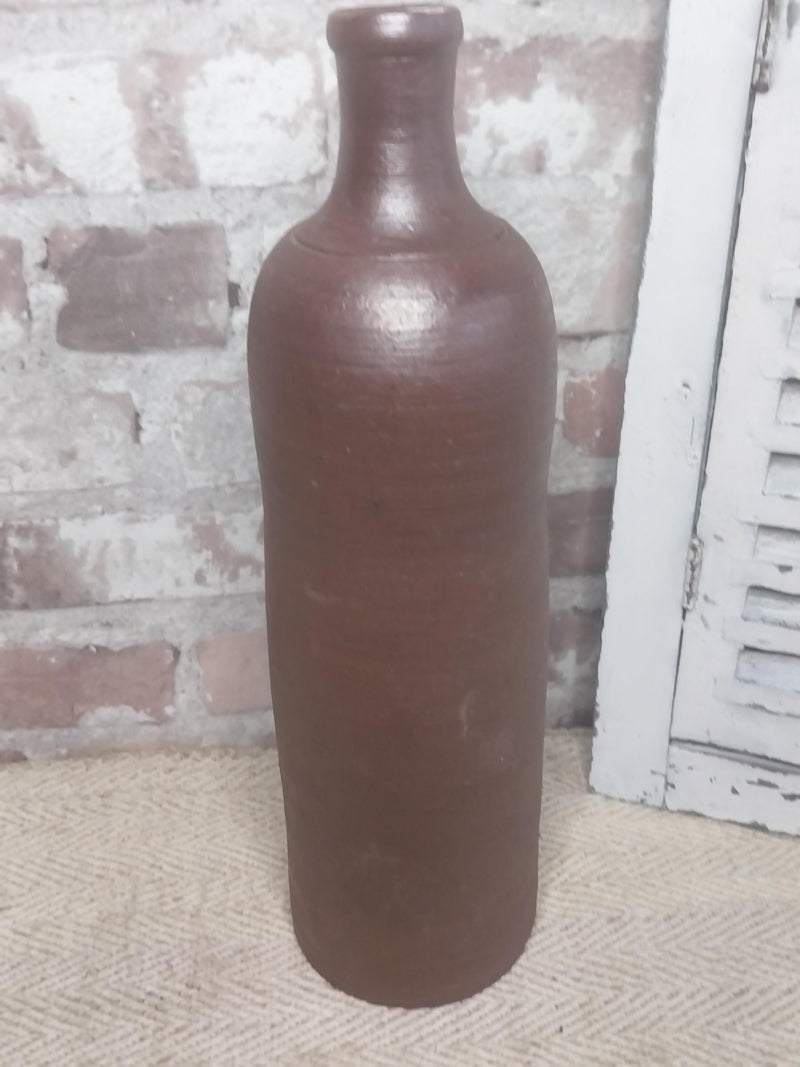 Antique French 19th Century Stoneware Bottle