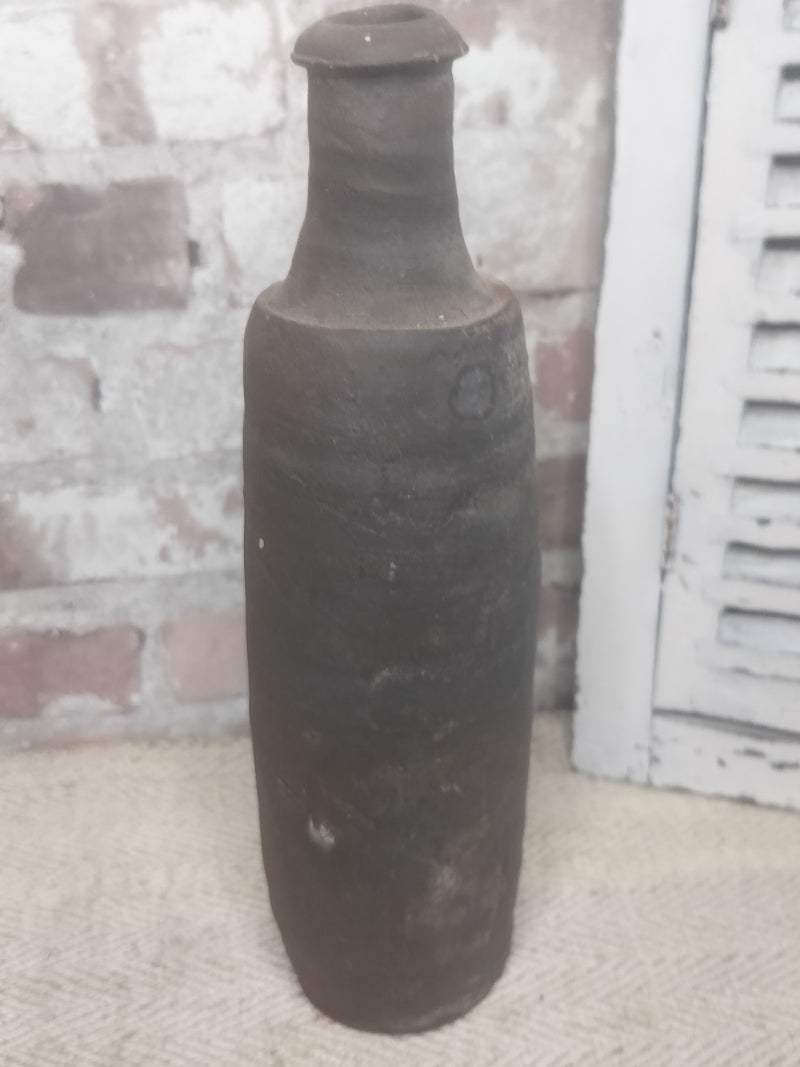 Antique 19th century French stoneware bottle