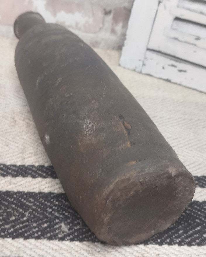 Antique 19th century French stoneware bottle