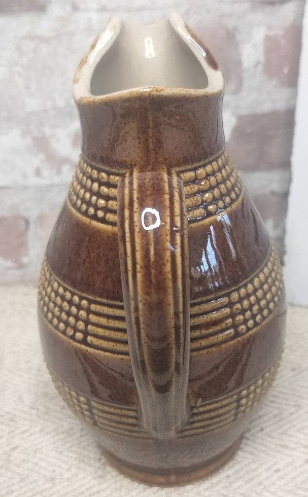 Vintage Poterie Renault stoneware jugs 