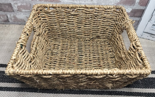 Rustic Vintage Woven Basket