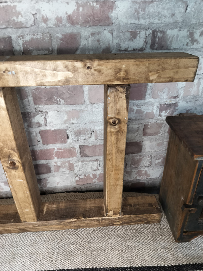 Rustic Wooden Decorative Ladder Shelf