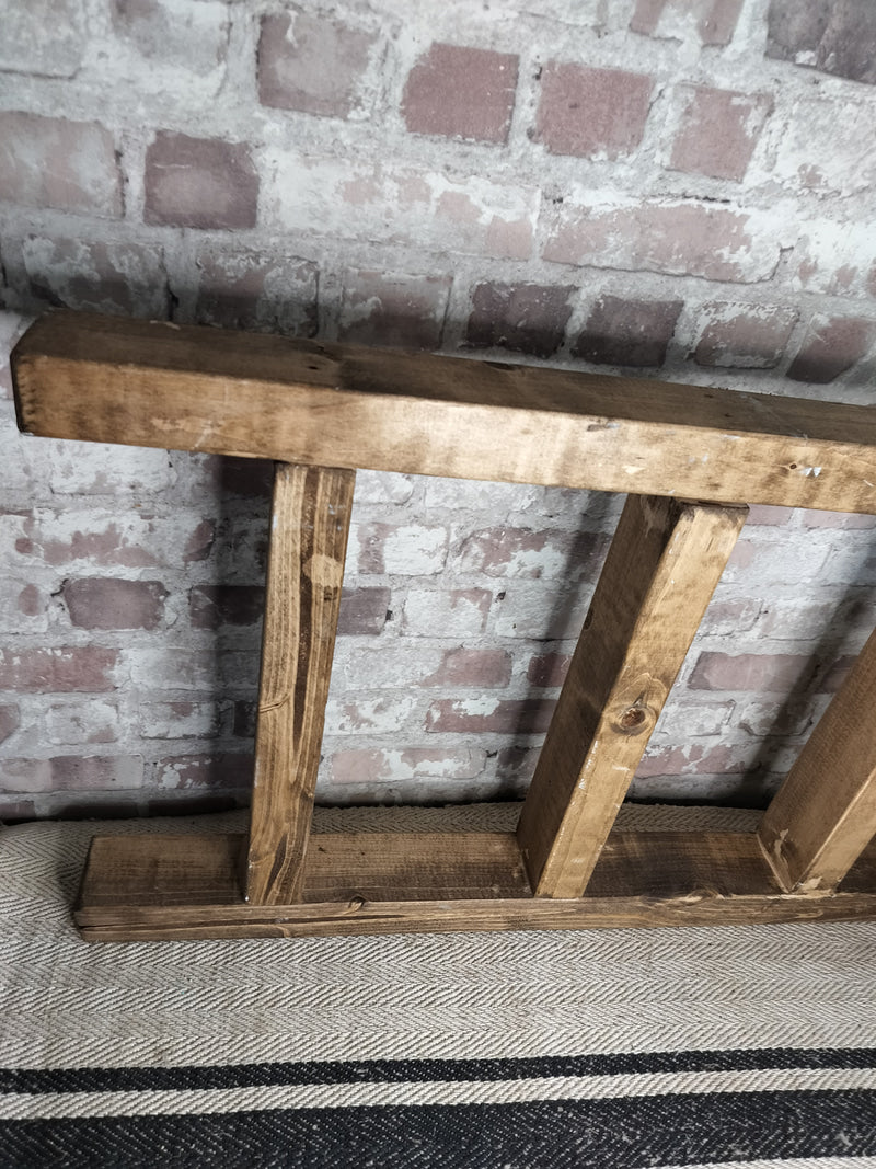Rustic Wooden Decorative Ladder Shelf