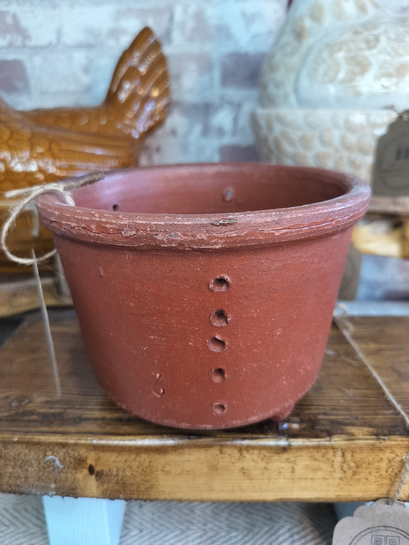 Vintage French Terracotta Cheese Mould
