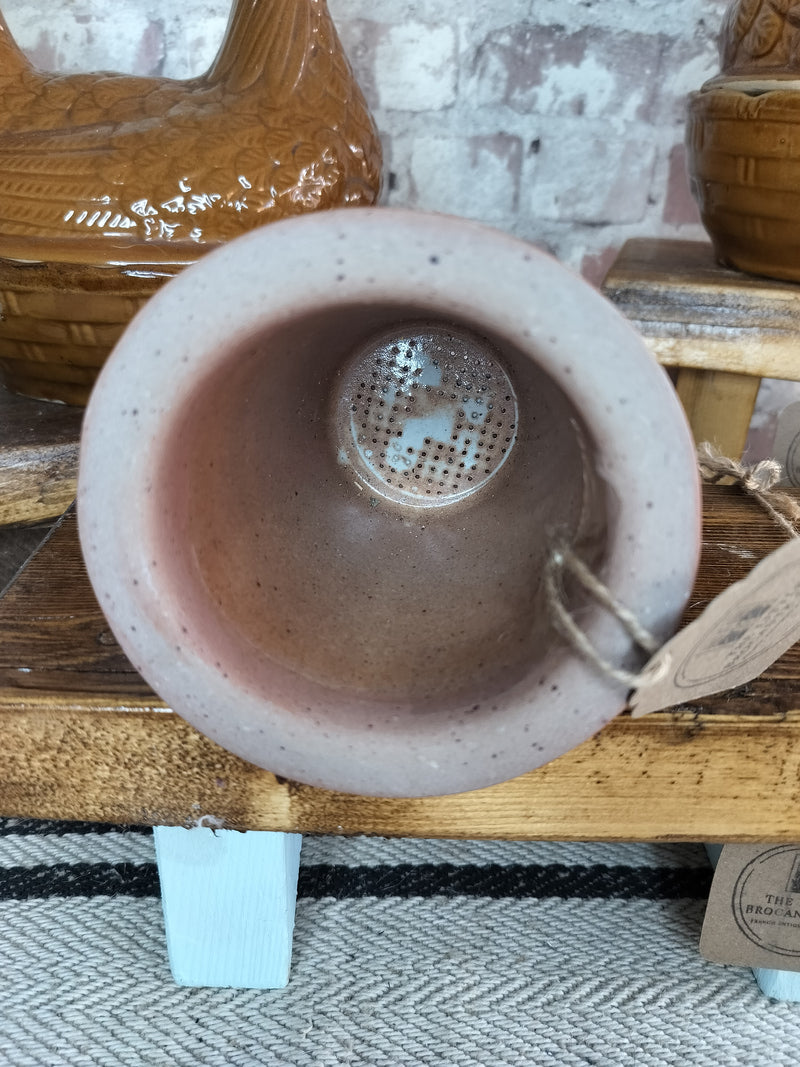 Vintage French Cheese Mould – Traditional Fromagerie Stoneware