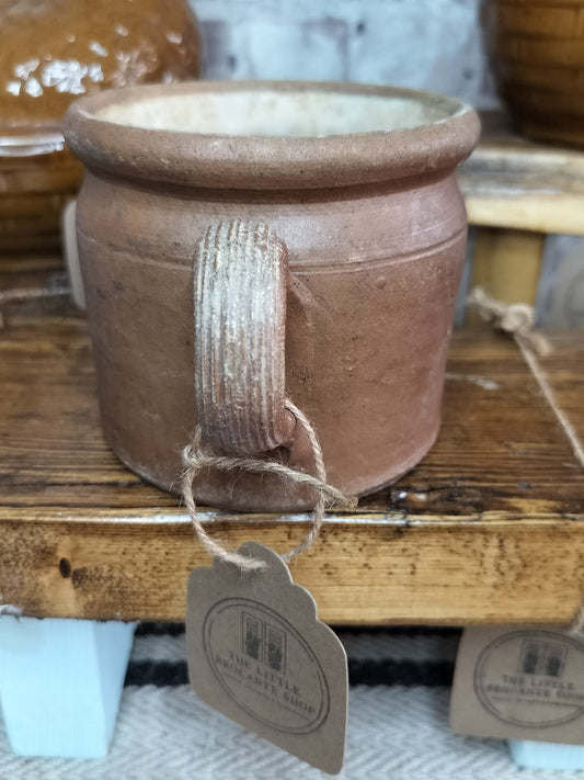 Antique French Confit Jug c. late 1800's