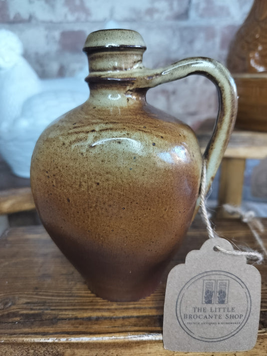 Beautiful Signed Jean Dubost Vintage French Stoneware Jug