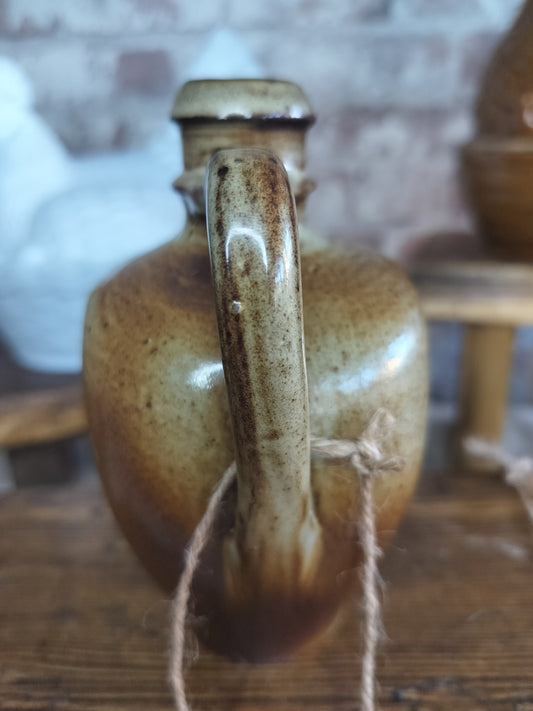 Beautiful Signed Jean Dubost Vintage French Stoneware Jug