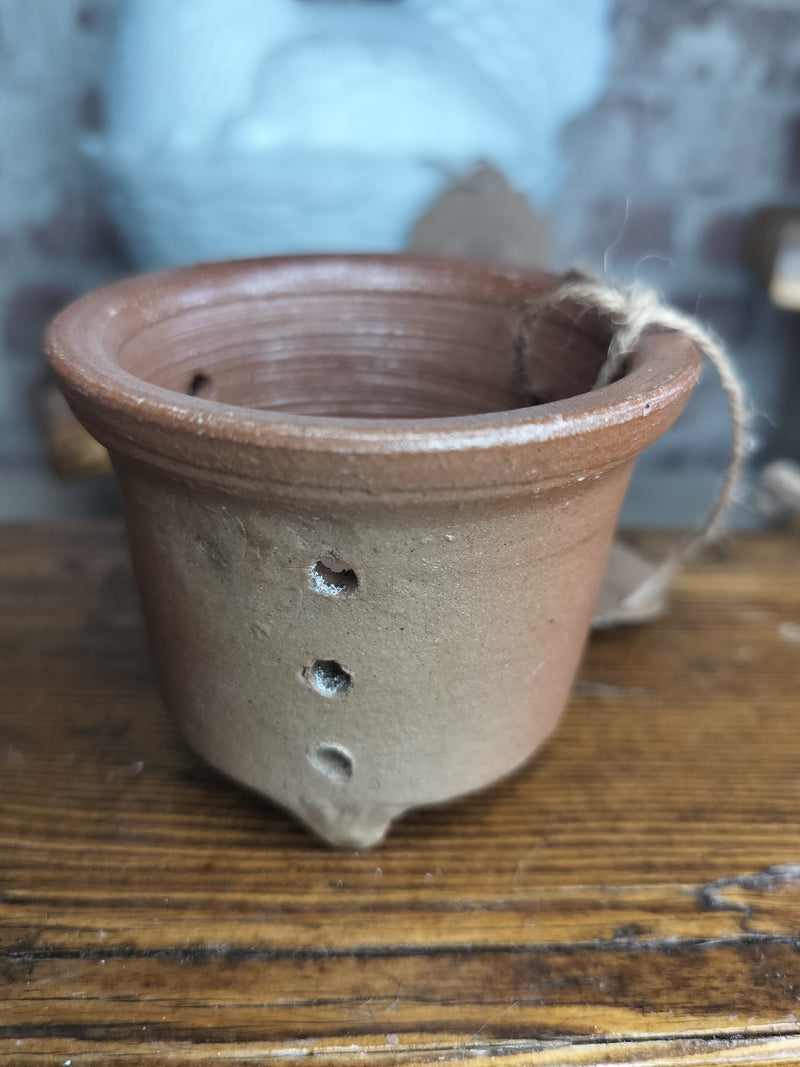 Vintage French Terracotta Cheese Mould - The Little Brocante Shop