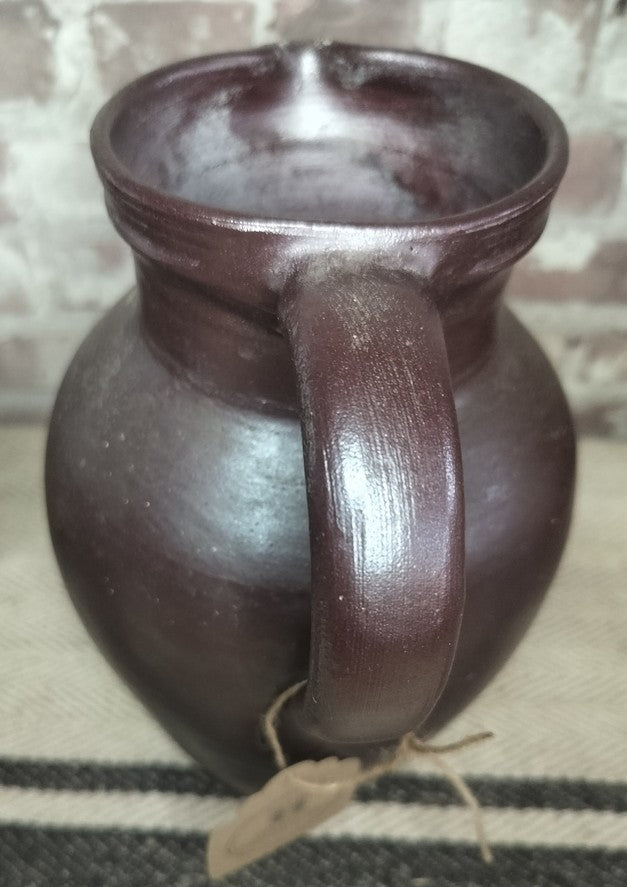 Vintage French Stoneware Jug / Pitcher - The Little Brocante Shop